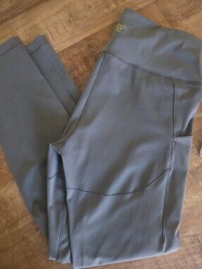 Aritzia Golden High-Waisted Leggings – Size 8